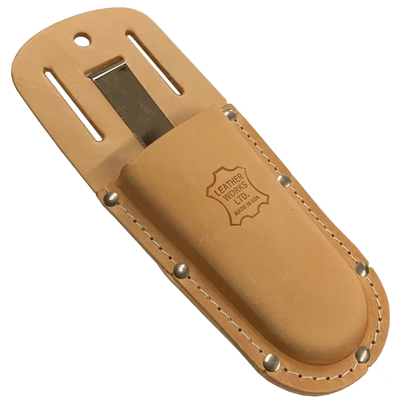 US Made Top Grain Leather Closed End Pliers / Pruner Holder (P50C)
