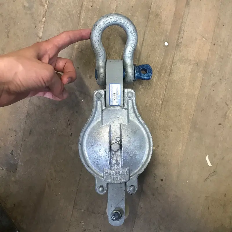 Campbell Double Block Sheave 3300 WLL (7247136)