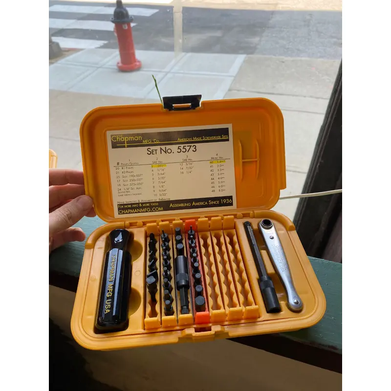 Chapman 30 Piece Screwdriver Set - No. 5573
