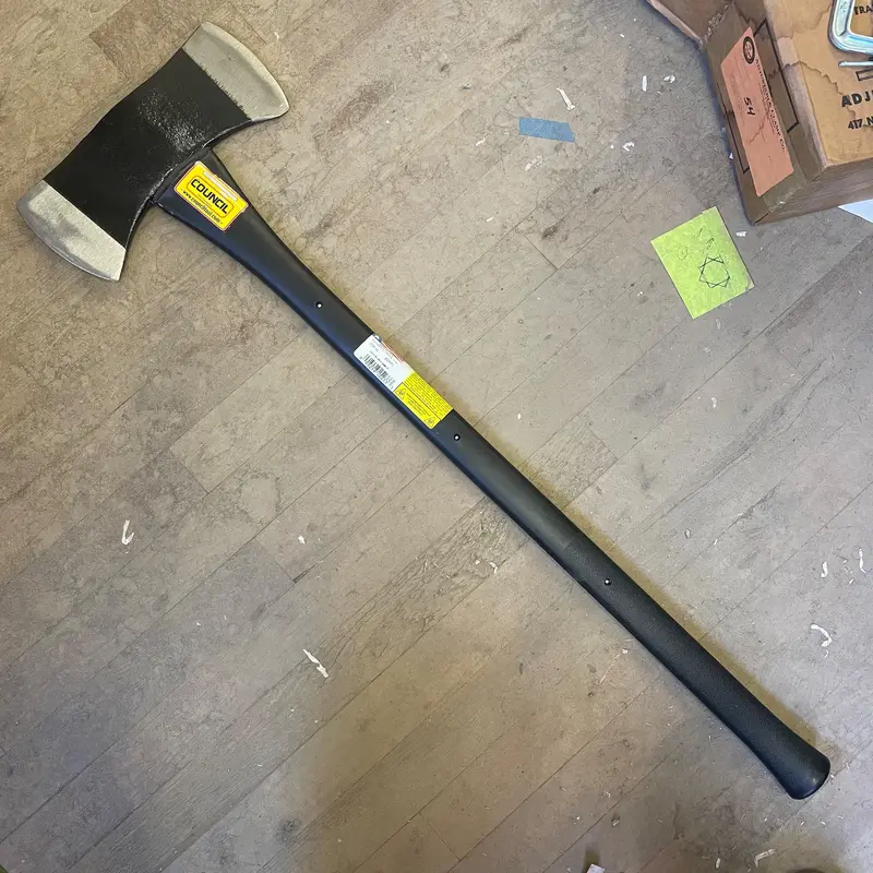 Council 3.5 LB Double Bit Axe w/ Black Fiberglass Handle (352MRFG)