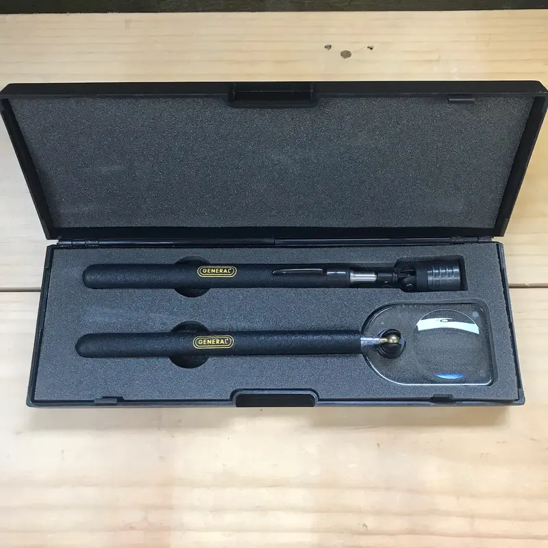 General Inspection Kit Telescoping Magnifier and Swivel Magnet (54000)