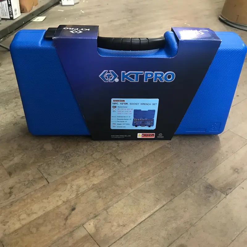 KT Pro 19 Pc 1/2" Drive Socket Wrench Set (A4003SR)