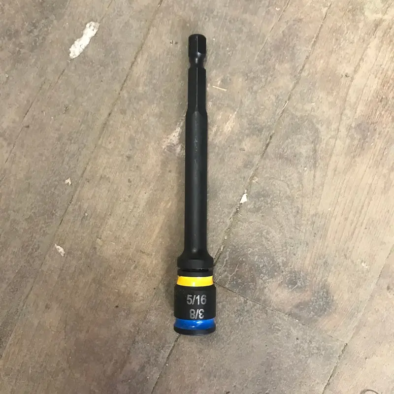 Malco 4" C-RHEX Cleanable Reversible Magnetic Hex Drivers (5/16" and 3/8") (MSHMLC1)