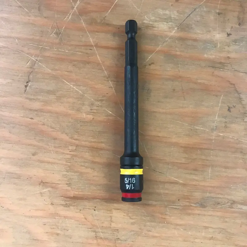 Malco 4" C-RHEX Dual-Sided Cleanable Reversible Hex Driver 1/4" x 5/16" (MSHMLC)