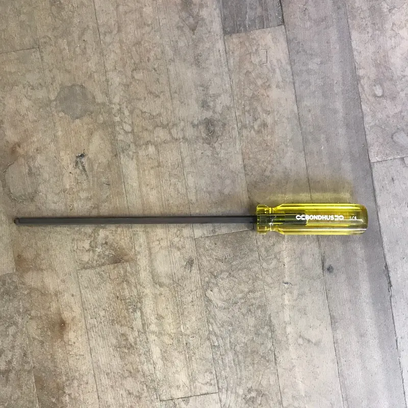 NOS Bondhus Handled Balldriver 1/4" Drive 4 3/4" Blade (BOND-14)