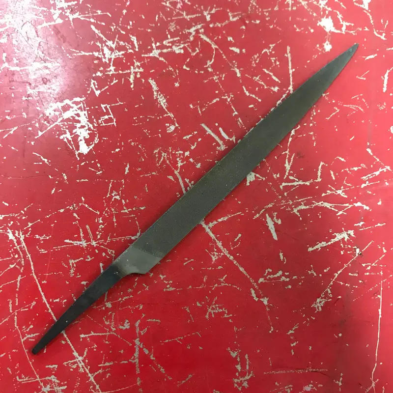 Swiss 4" Knife File #2 Cut (04KN3)