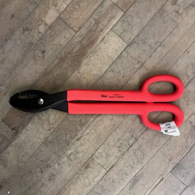 Wiss 16" Bulldog Snips Drop Forged W5 Inlaid