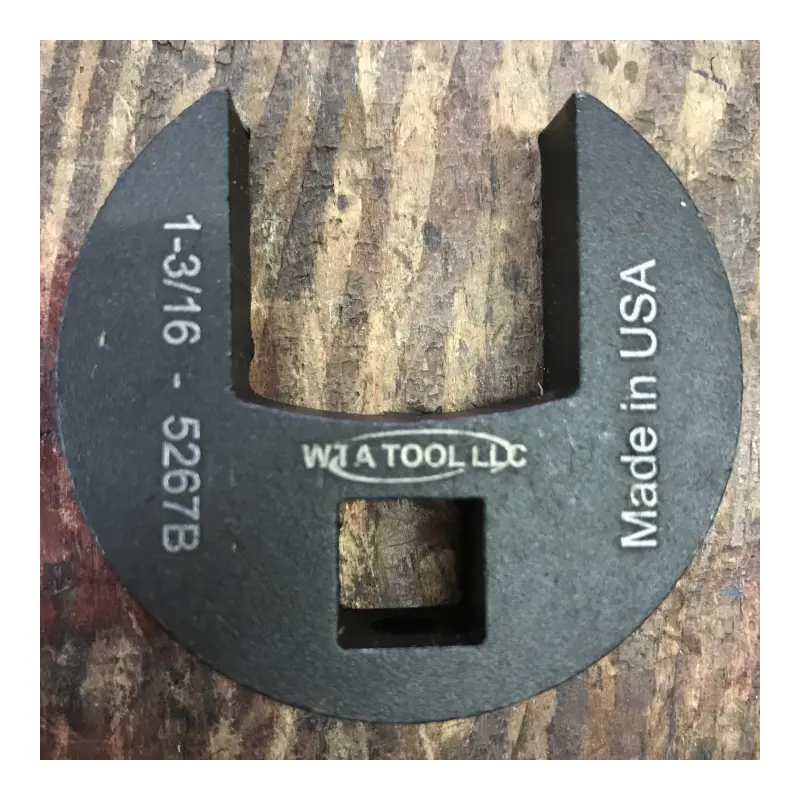 WTA Tool 1/2" Drive Open End Crowfoot 1 3/16" (5267BC)