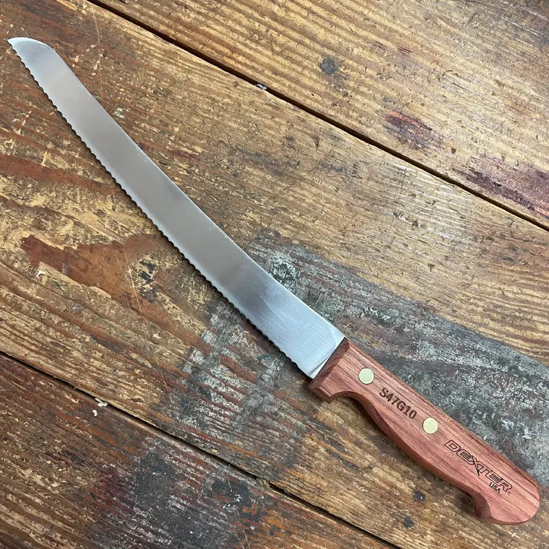 Dexter Russell Traditional 10 Scalloped Bread Knife (18160)