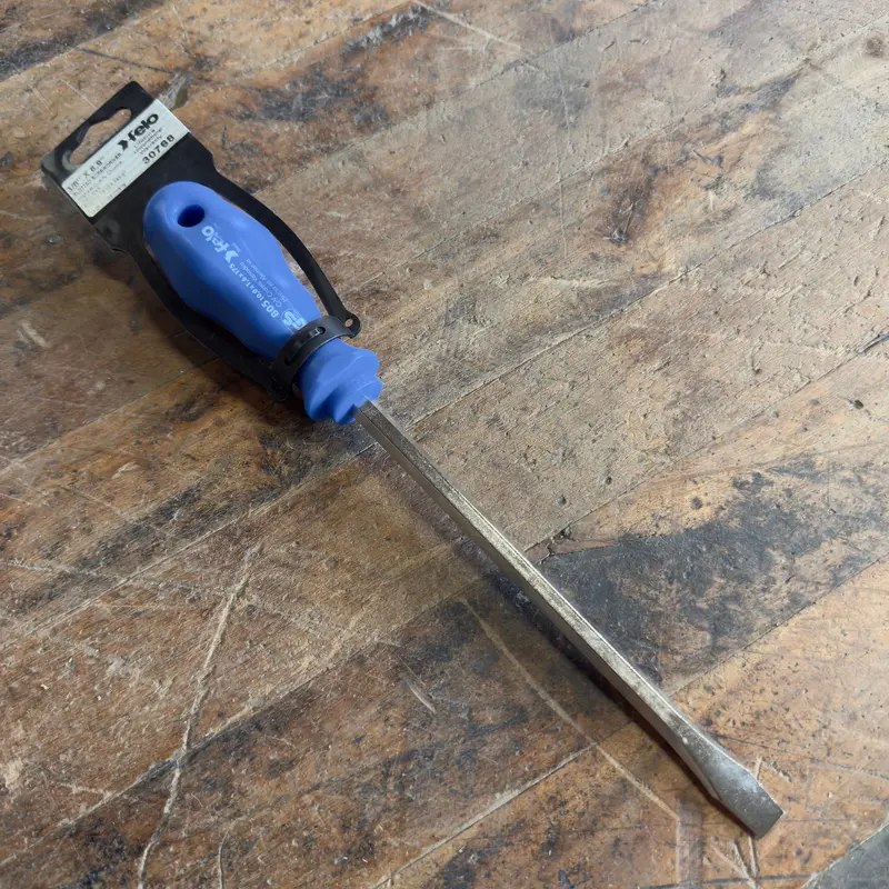 Felo 3/8" x 7" Slotted Hex Blade Screwdriver (30768)