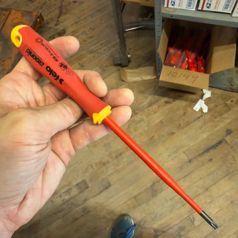 Felo E-slim Insulated Torx T20 5" Ergonic VDE Screwdriver (62667)