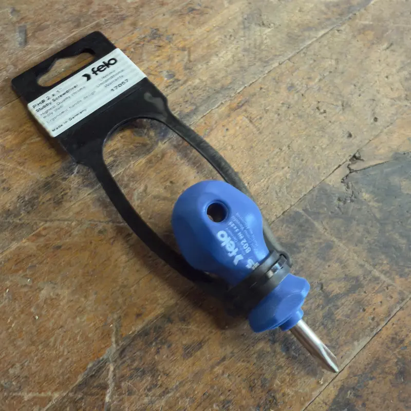 Felo Phillips #2 x 1" Stubby Screwdriver (17057)