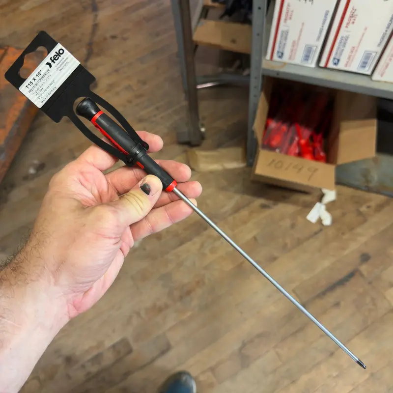 Felo Precision Torx T15 x 9-3/4" Screwdriver (50278)