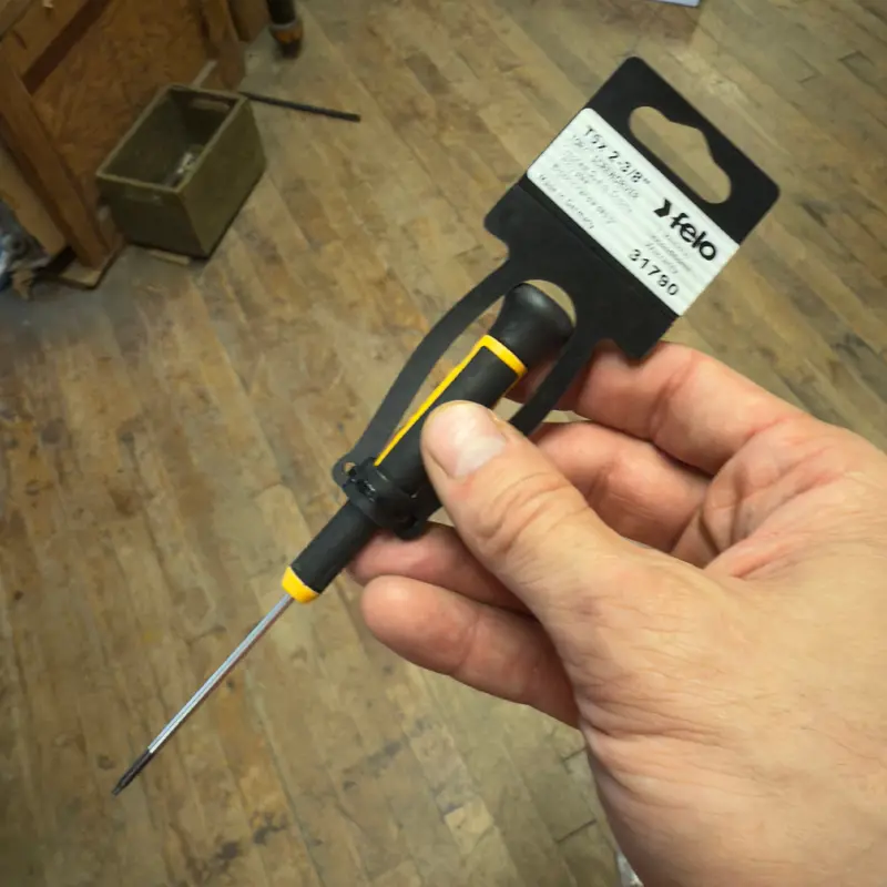 Felo Precision Torx T5 Screwdriver 2 3/8" (31790)