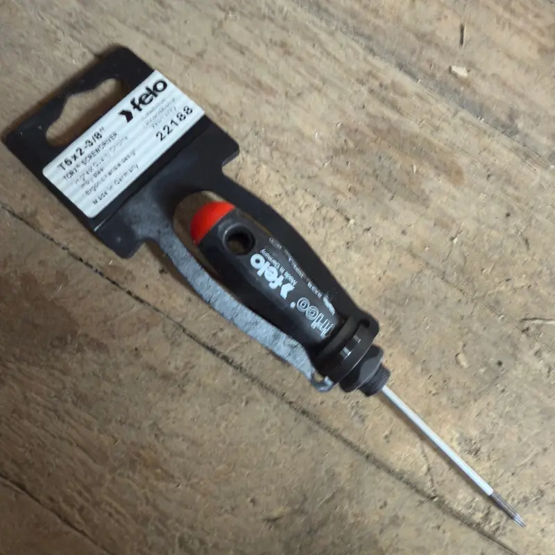 Felo T5 x 2-3/8" Torx Screwdriver (22188)