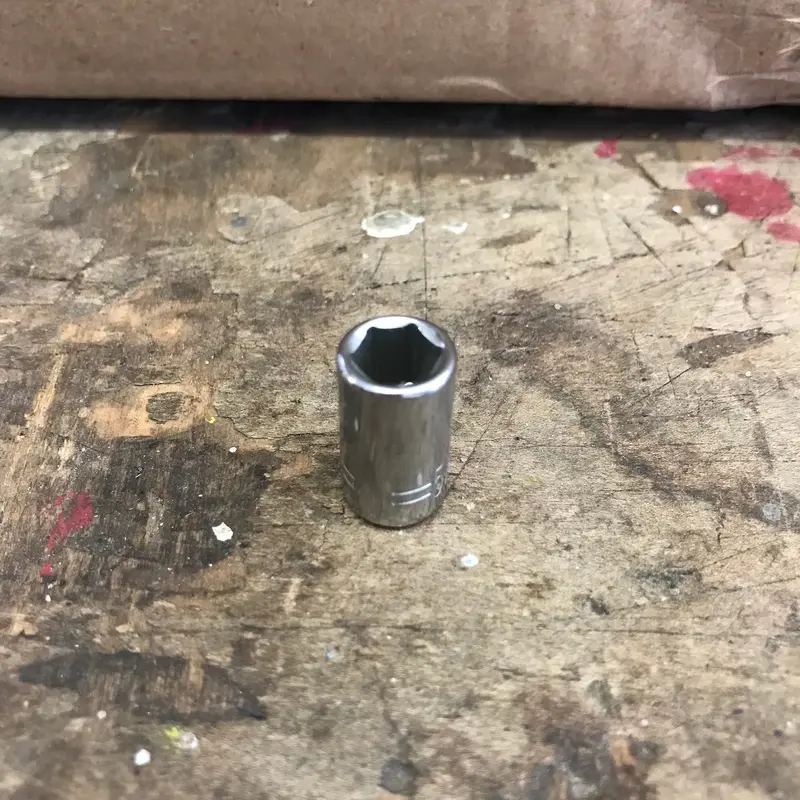 Granco 1/4" Dr 6 Pt 5/16" Socket (0736)