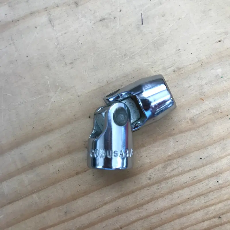 NOS U.S. Made Bonney 6 Pt 3/8 Dr Flex Socket (ZTUH12)