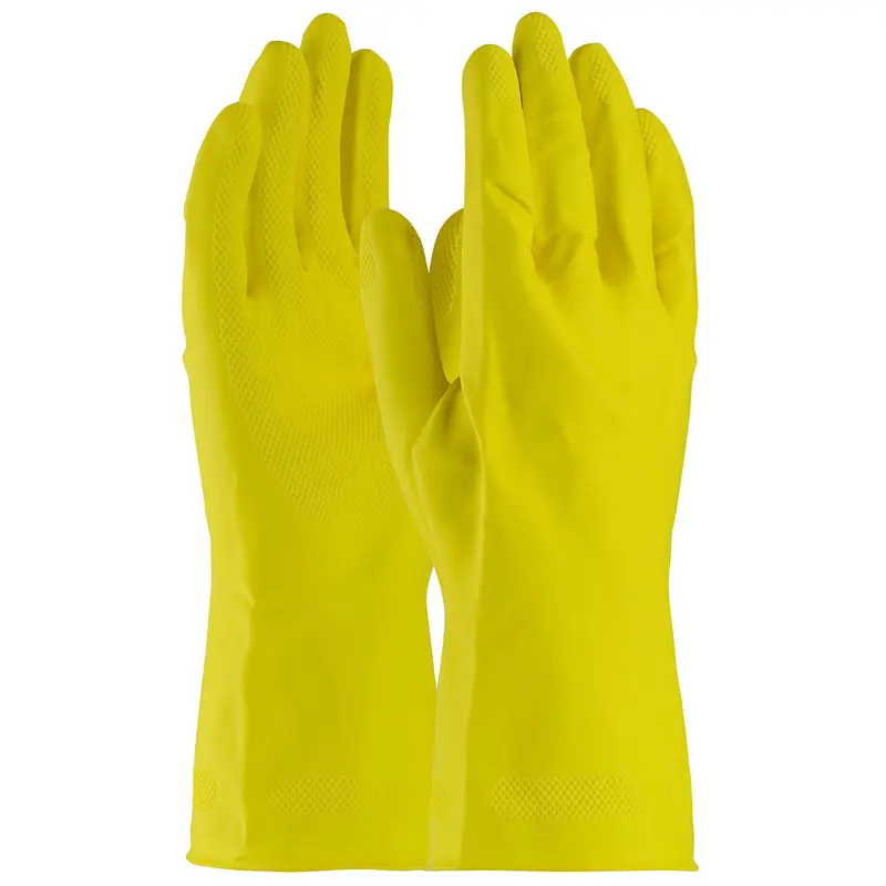 Rubber Gloves - 1 dozen - XL (48-L162Y)
