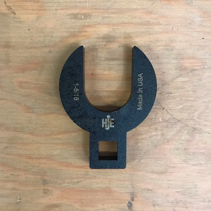 WTA 1 5/16" Open End HJE Crowfoot 1/2" Dr (16439HJE)