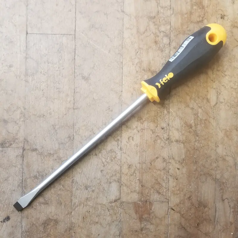 Felo Ergonic 3/8" x 6 1/4" Slotted Screwdriver (53681)