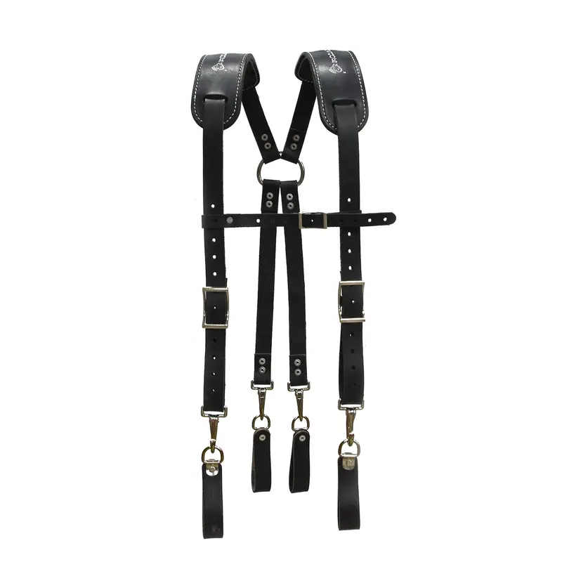 Rudedog USA Leather Suspenders (3018)