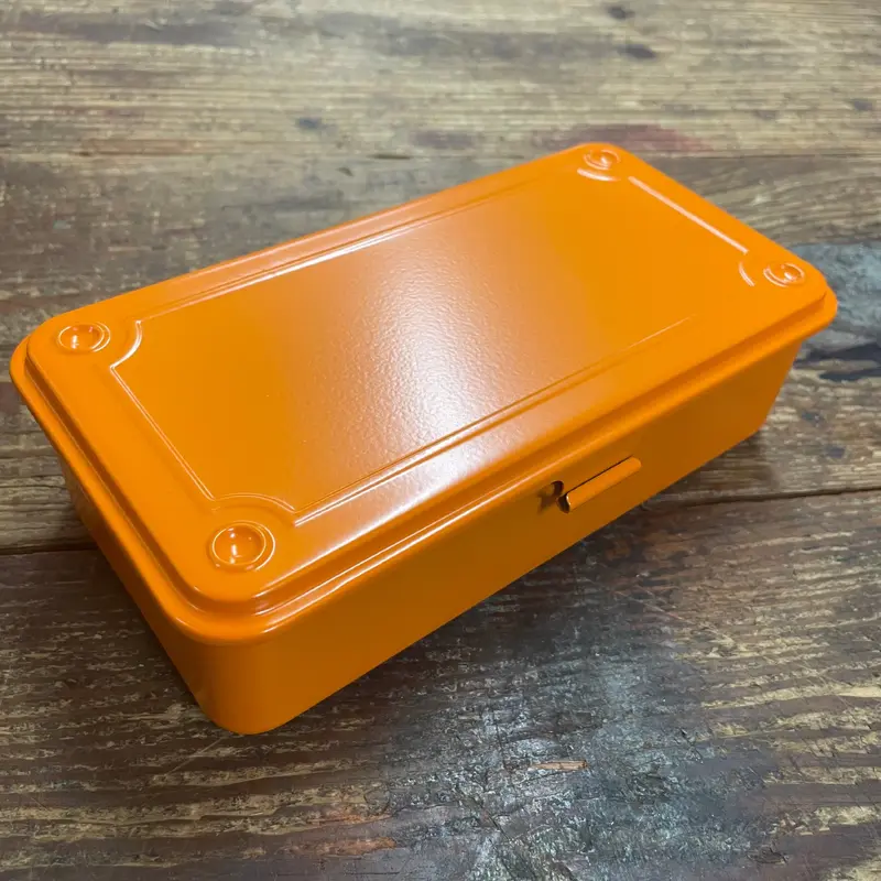 Toyo Steel Stackable Storage Toolbox T-190 Orange (TO-T190OR)