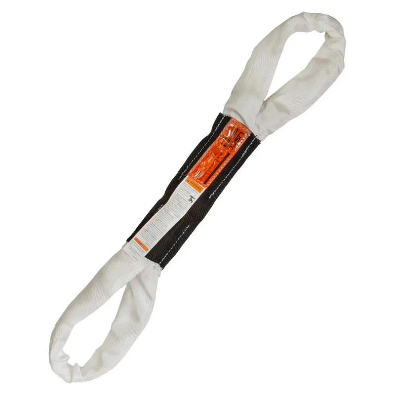 10' Eye & Eye Round Sling - Polyester | 16,800 lbs. Capacity