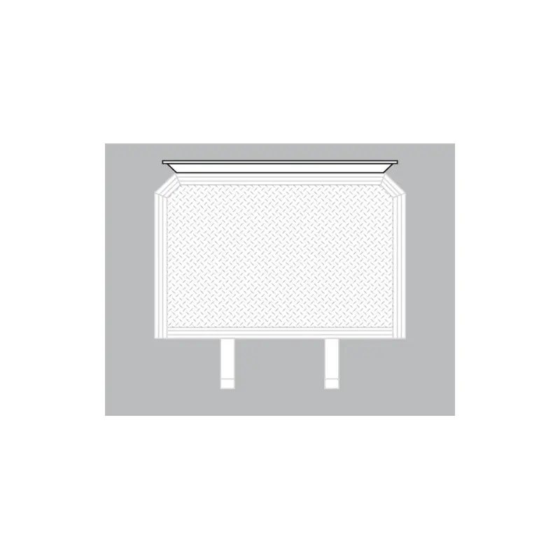 Top Mounted Tarp Tray