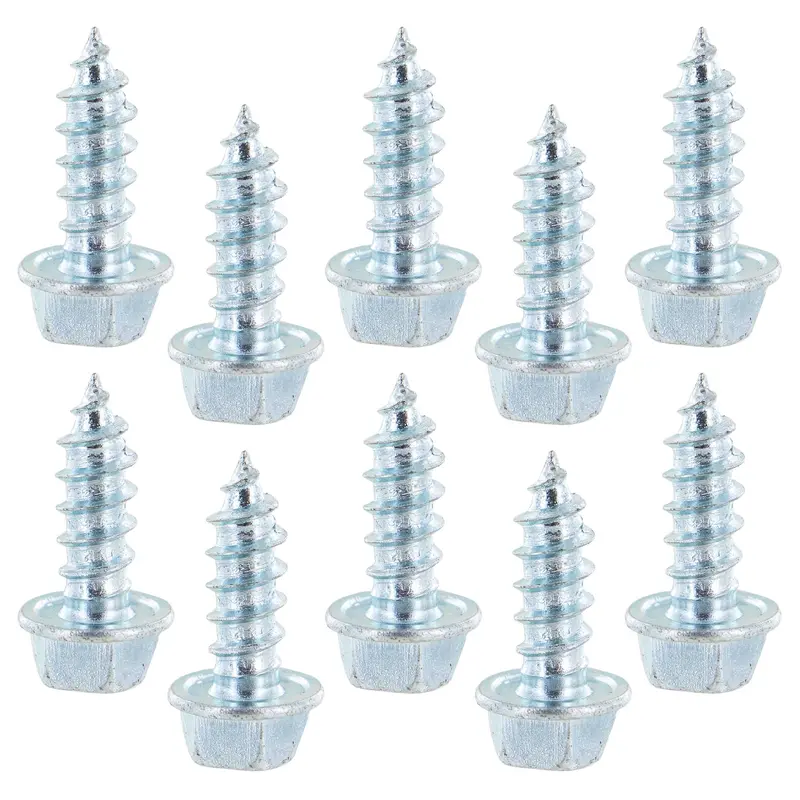 #14 x 3/4" E-Track Hex Head Wood Screw Pack (10 pk)