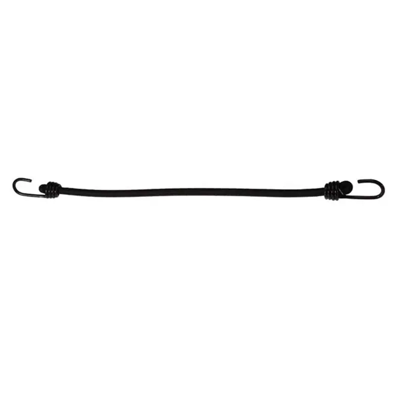1/4" x 24" Black Bungee Cords (bundle of 25) - 6mm