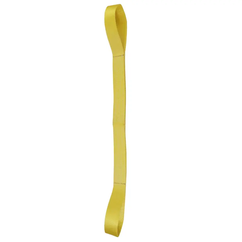 Nylon Lifting Sling - Straight Eye & Eye - 2" x  10' - 3-ply