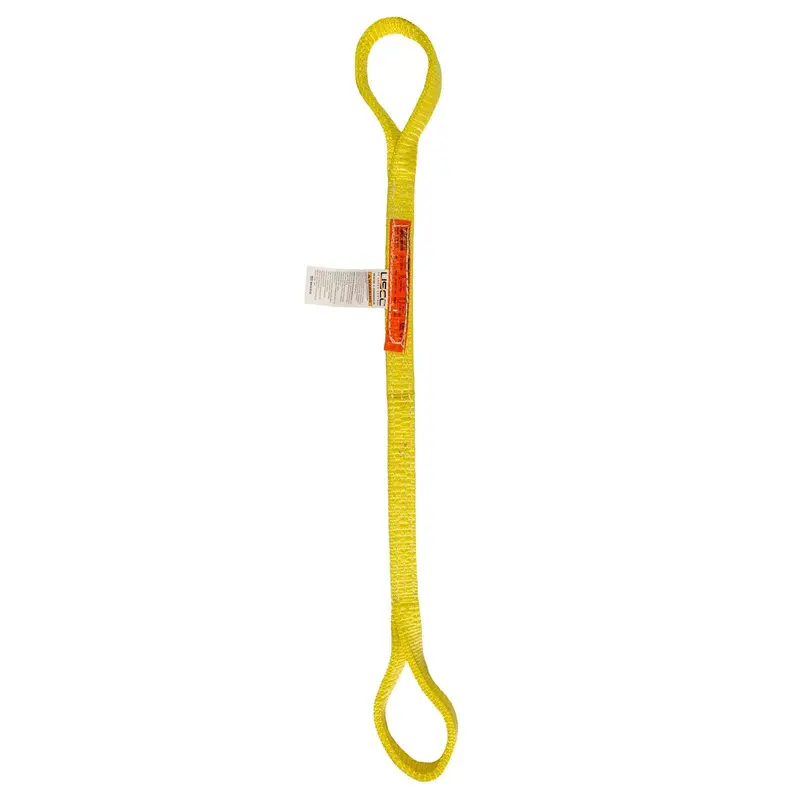 Nylon Lifting Sling - Straight Eye & Eye - 2" x  6' - 4-ply