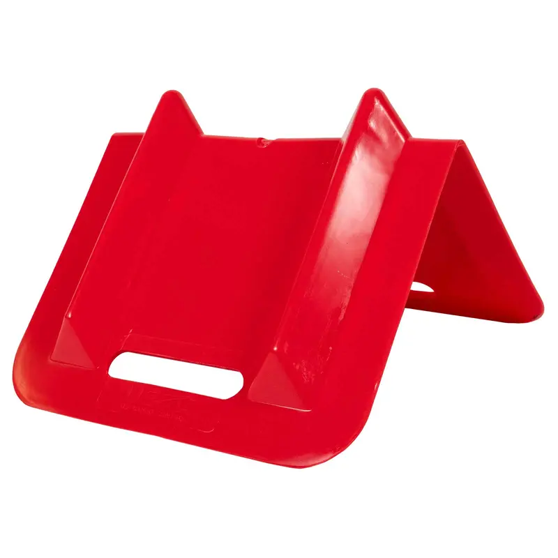 10-2/3" Cargo Corner Guard | 4-1/4" Slot For Strap | Red Plastic