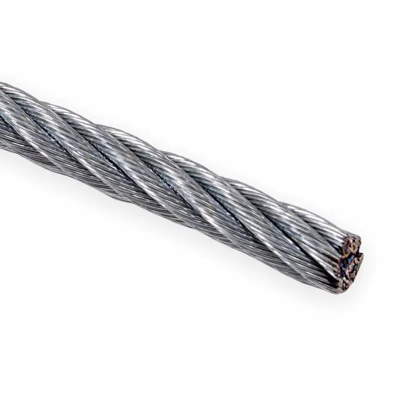 1/4" 7x19 Galvanized Aircraft Cable - IPS | 1,000 ft.