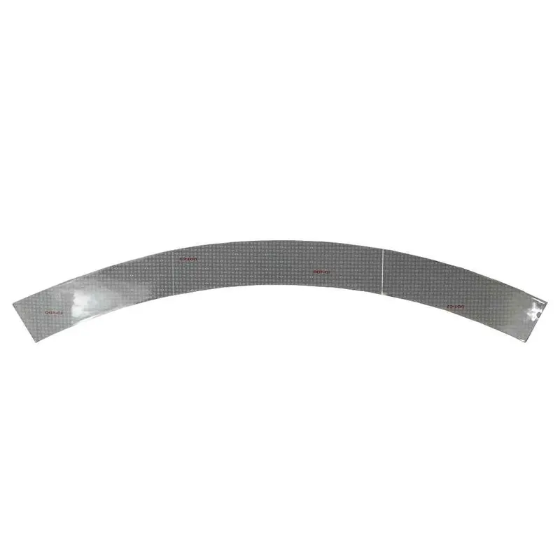 White Curved Conspicuity Tape for Tankers: 2" x 24"
