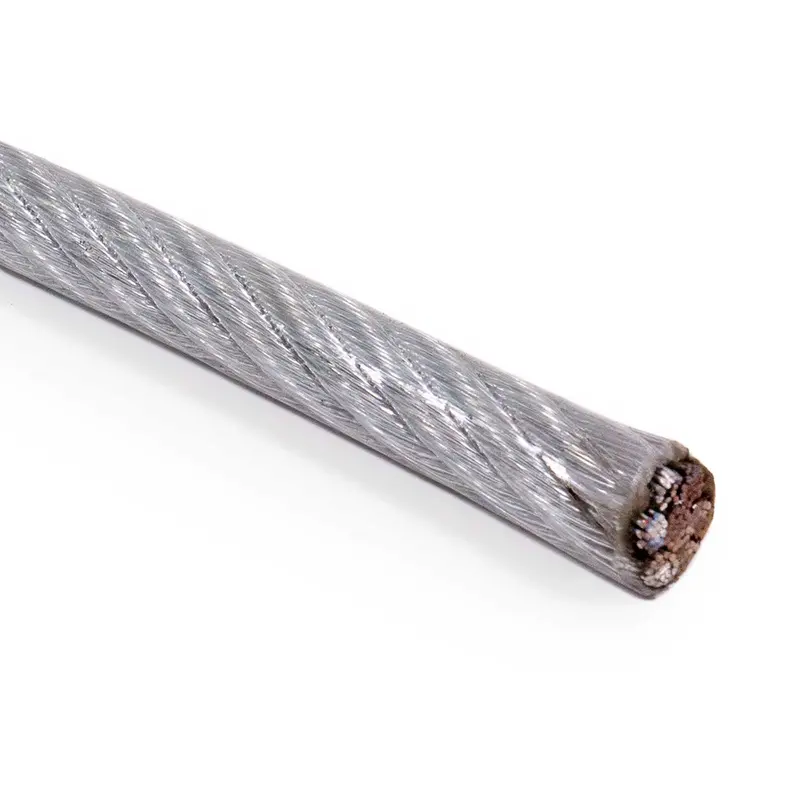 1/8" 7x19 Vinyl-Coated Aircraft Cable - Galvanized IPS | 2,500 ft.