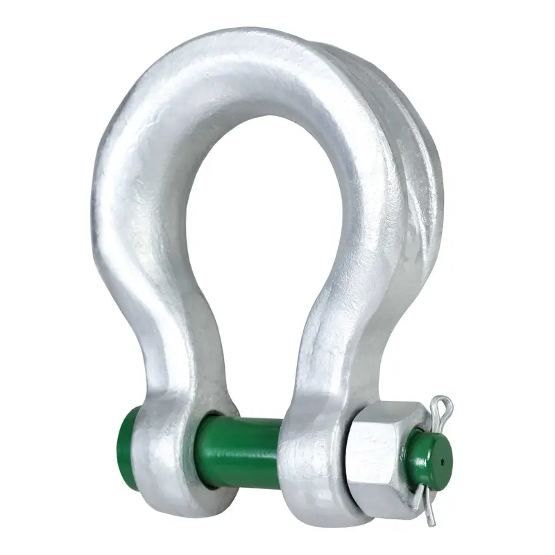 Van Beest Green Pin Bolt Type Wide Body Sling Shackle | P-6033 - 40 Ton