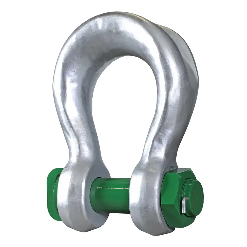 Van Beest Green Pin Bolt Type Wide Body Sling Shackle | P-6033 - 75 Ton