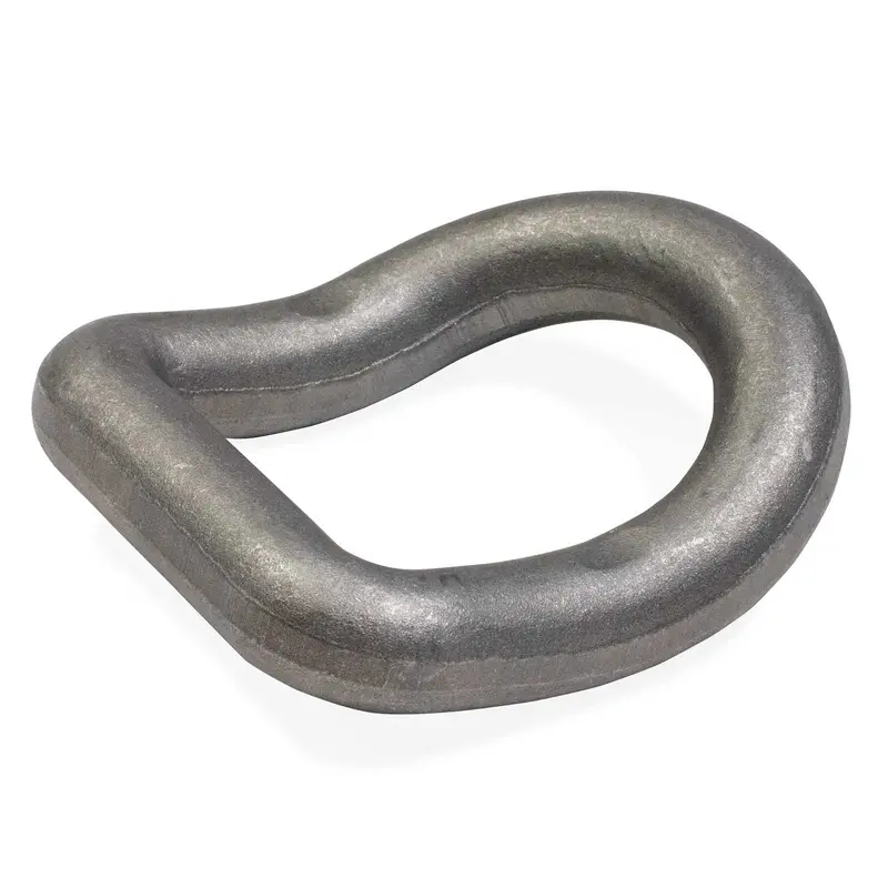 1" Bent Weldable D-Ring - 46,750 lbs. BS