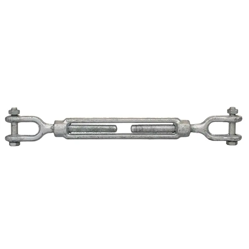 1/2" x 9" Jaw & Jaw Galvanized Turnbuckle