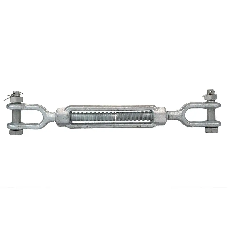 1-1/4" x 24" Jaw & Jaw Galvanized Turnbuckle