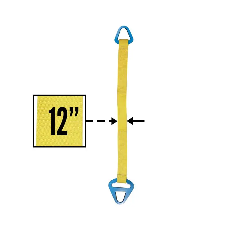 Nylon Lifting Sling - Triangle Choker - 12" x  16' - 1-ply