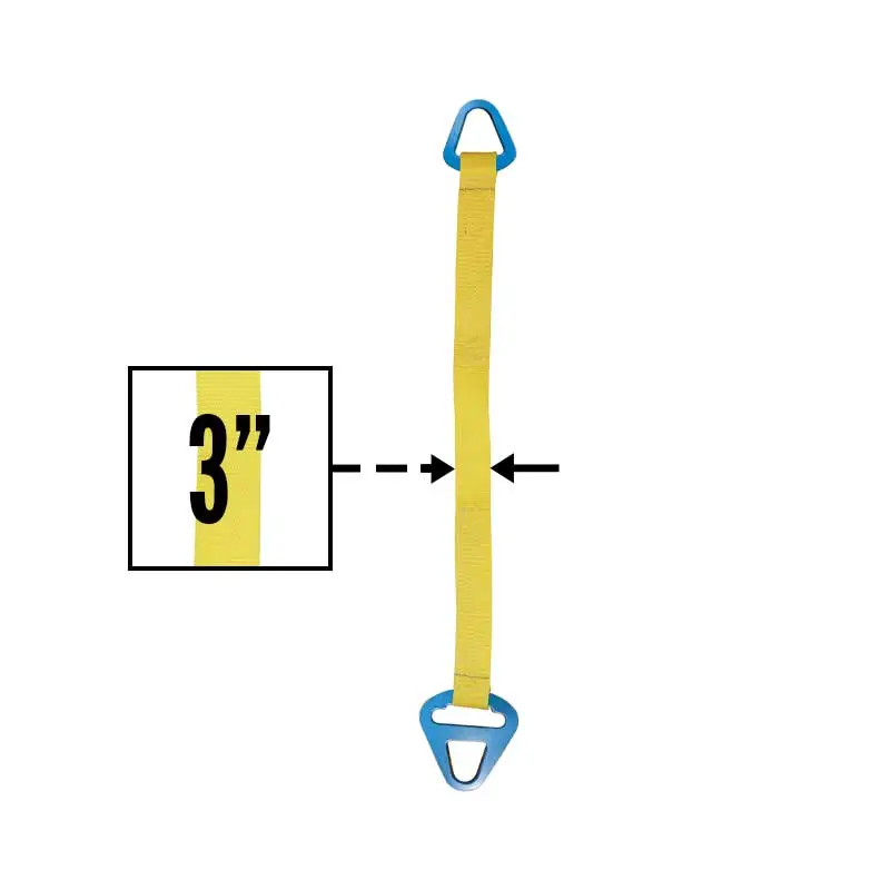 Nylon Lifting Sling - Triangle Choker - 3" x  6' - 2-ply