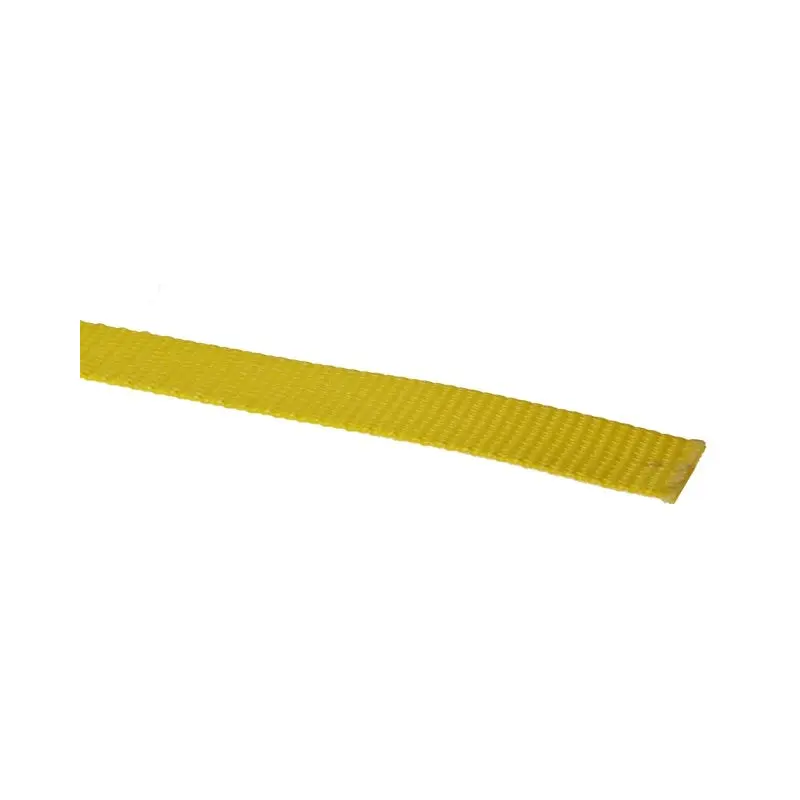 1" 4.5K Polyester Cargo Webbing Linear Foot - Yellow