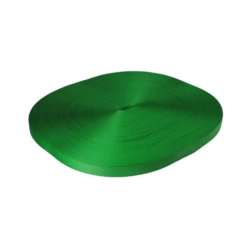 1" x 300' 4.5K Polyester Cargo Webbing - Green