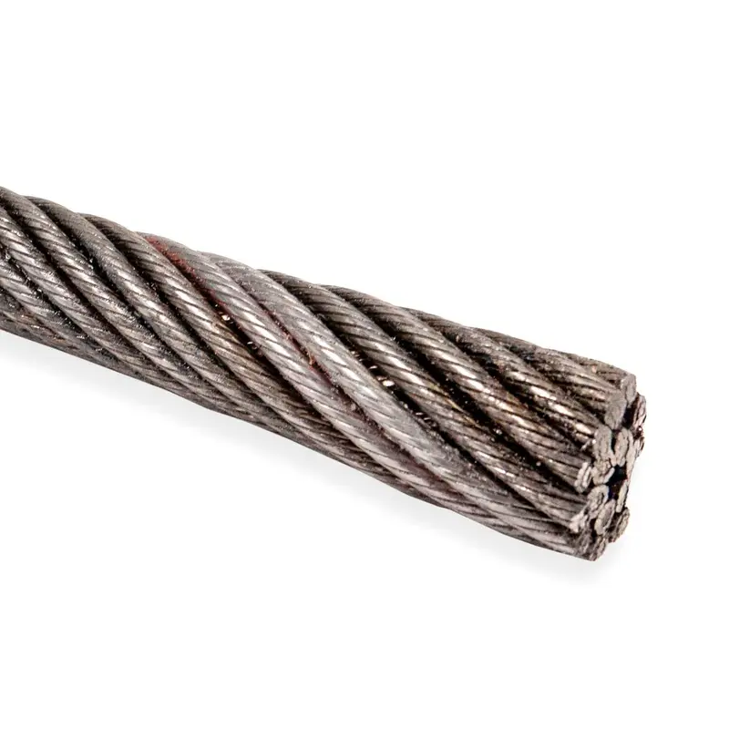 1/2" 19x19 Compacted Rotation-Resistant Wire Rope - EIPS IWRC | 5,000 ft.