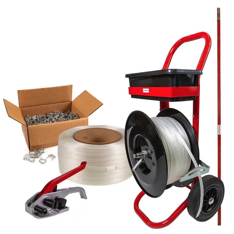 1-1/4" Composite Strapping Starter Kit - Mobile Dispenser