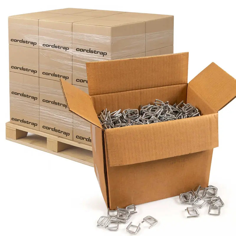 1/2" Cordstrap Buckles for Composite Strapping - Box of 1000 - Pallet