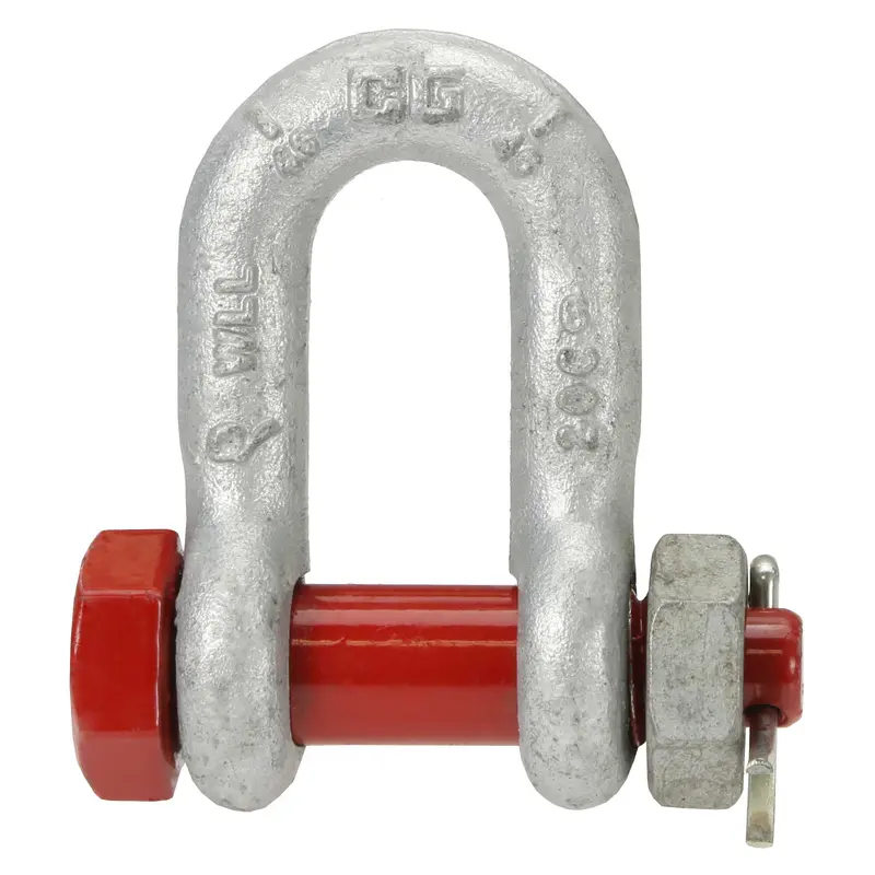 1/4" Crosby Bolt Type Chain Shackle | G-2150 - 0.5 Ton