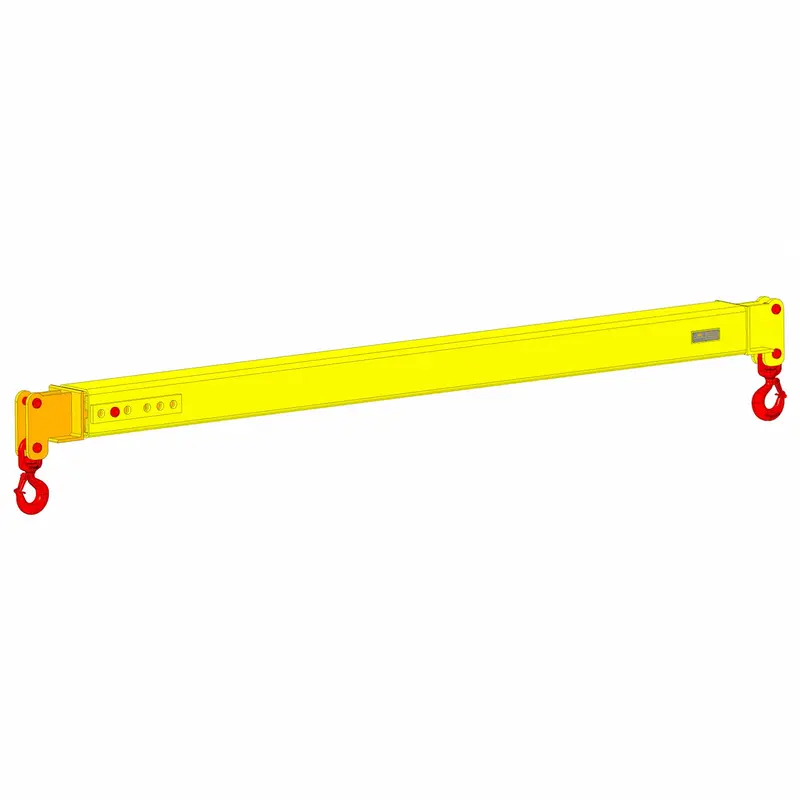 10 Tons x 6 - 10' Adjustable Spreader Beam